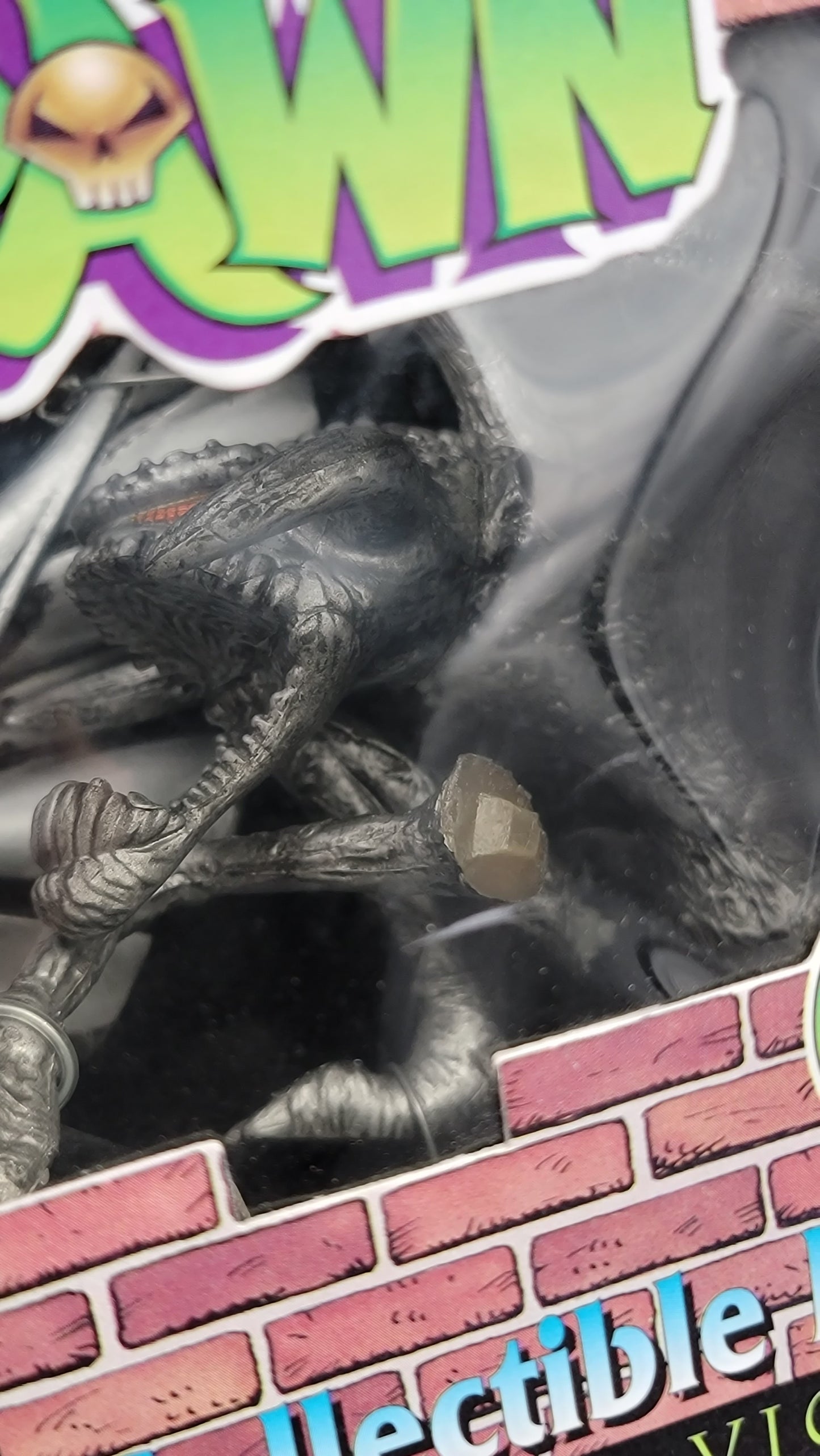 Spawn vs Violator Collectible Figure (damaged/repairable) numbered 4174