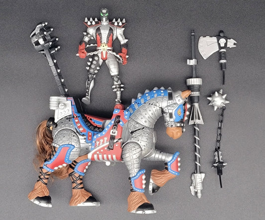 Battle Horse with Medieval Spawn (Open)