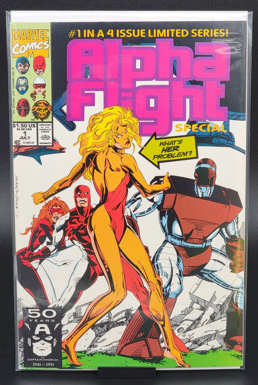 Alpha Flight #1 1991, 1 of 4 Limited series