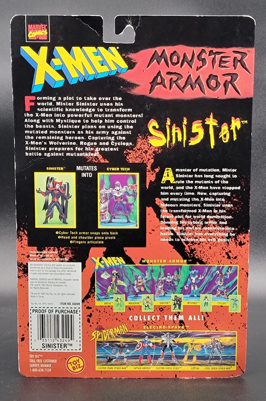 Mr. Sinister X-Men: Monster Armor Series Action Figure Toybiz 1997