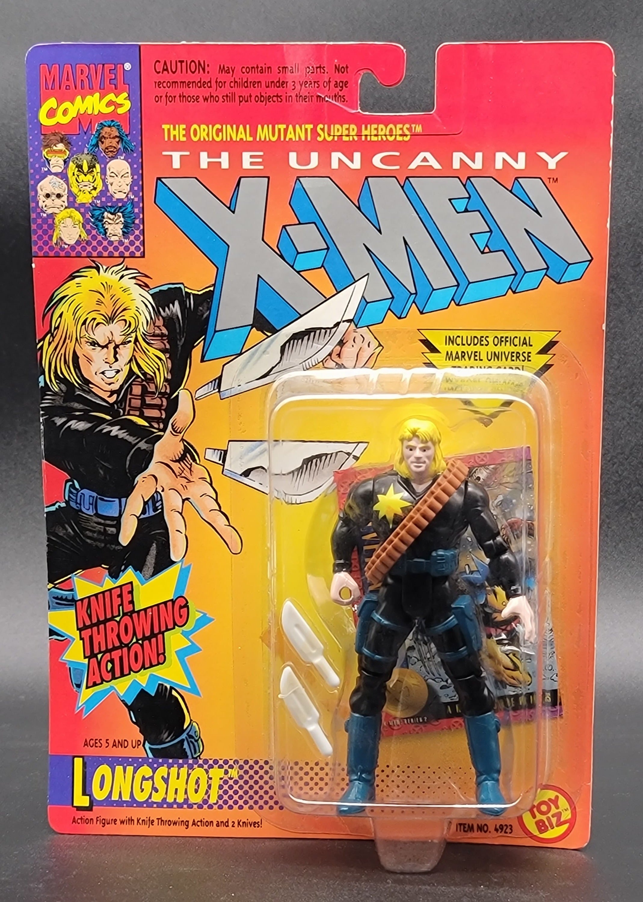 Longshot X-Men Action Figure Toybiz 1993