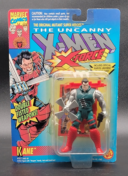 Kane 2nd Edition X-Men: X-Force Action Figure Toybiz 1993
