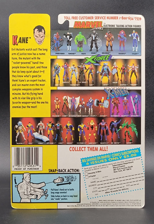 Kane X-Men: X-Force Action Figure Toybiz 1992