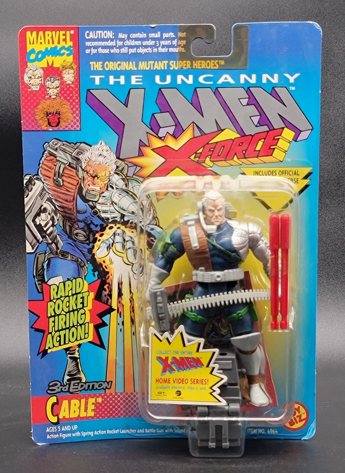 Cable (3rd Edition) X-Men X-Force Toybiz Figure 1993