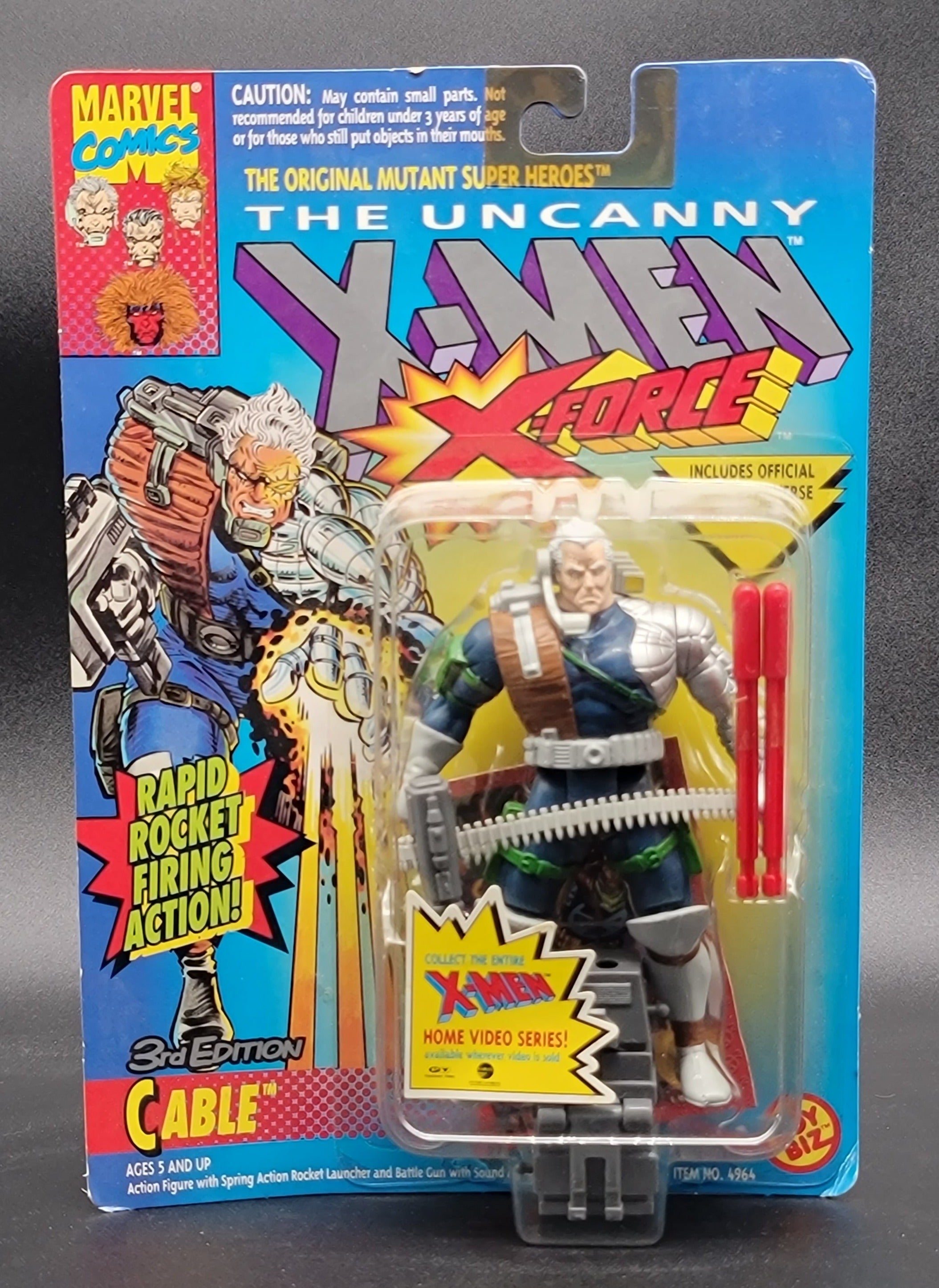 Cable (3rd Edition) X-Men X-Force Toybiz Figure 1993