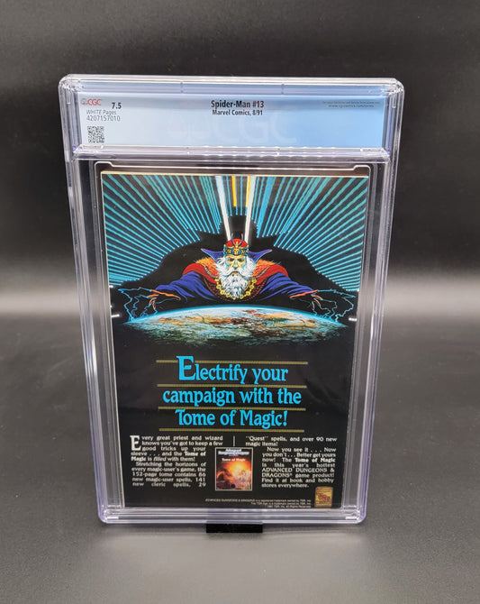 Spider-Man #13 1991 CGC 7.5