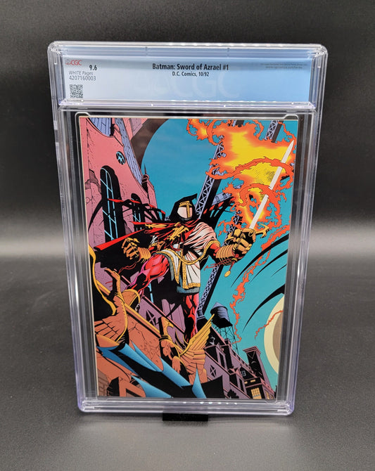 Batman: Sword of Azrael #1 1992 CGC 9.6
