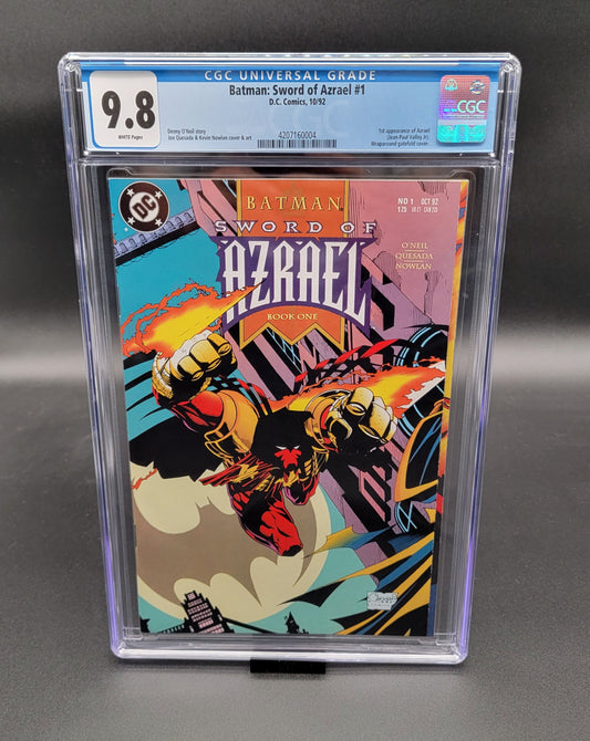Batman: Sword of Azrael #1 1992 CGC 9.8