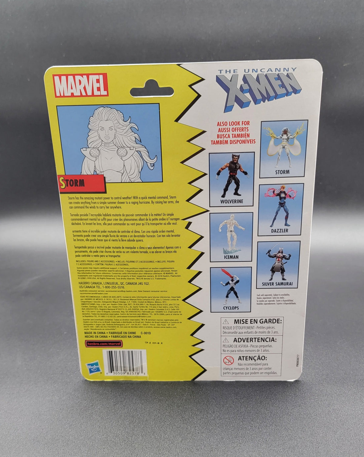 Storm Uncanny X-Men: Retro Series 80th Anniversary Action Figure Hasbro 2018