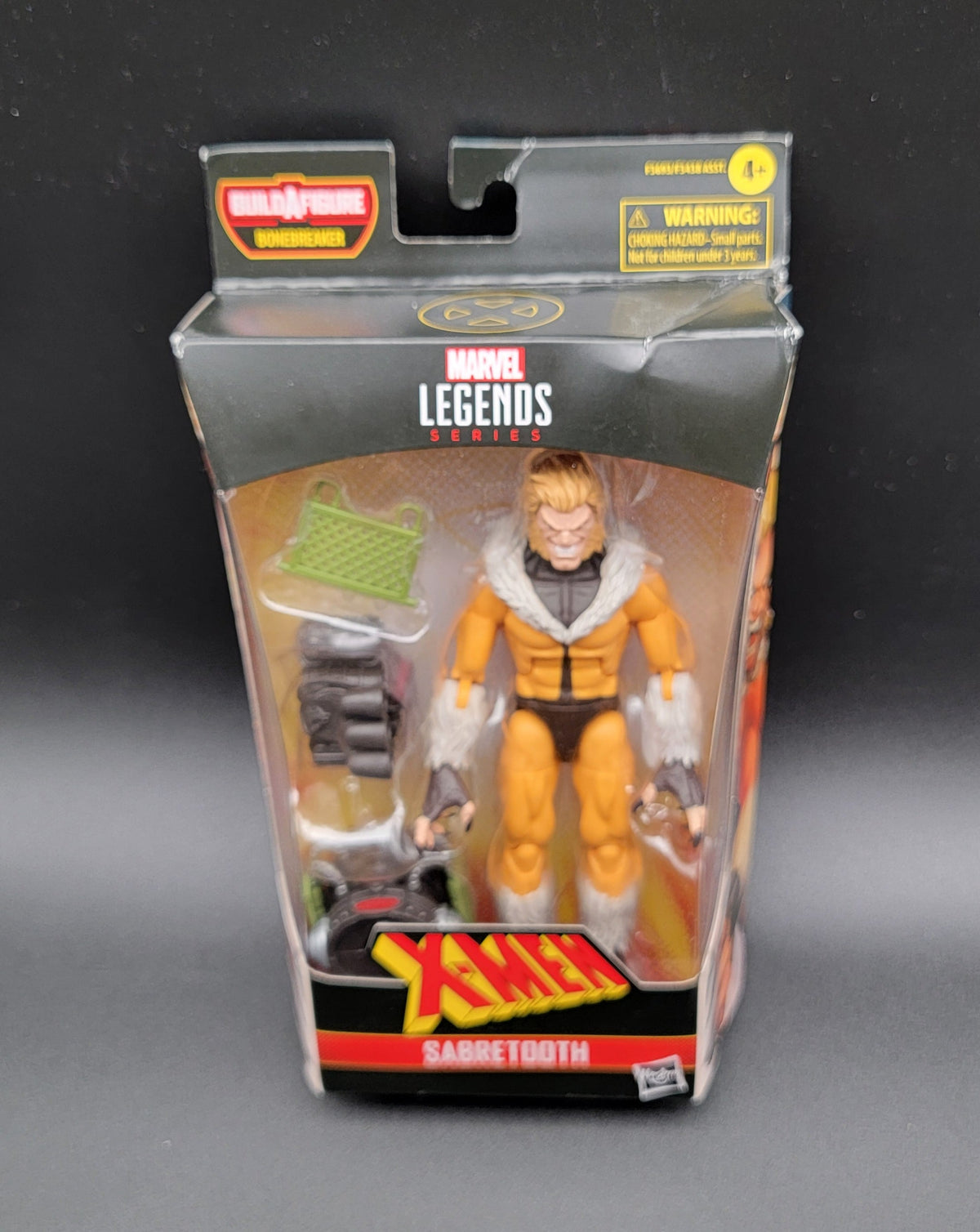 Sabretooth X-Men Marvel Legends BAF Bonebreaker Action Figure Hasbro 2022