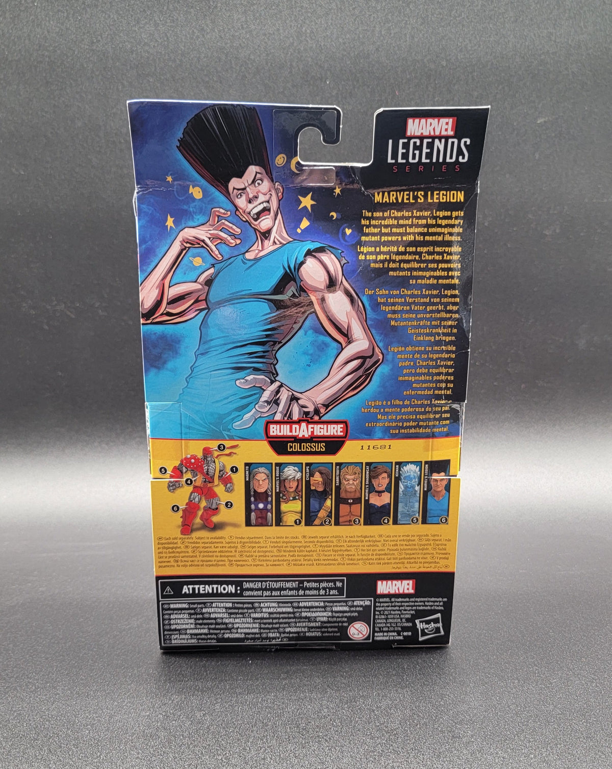 Legion X-Men: Age of Apocalypse Marvel Legends BAF Colossus Action Figure Hasbro 2021