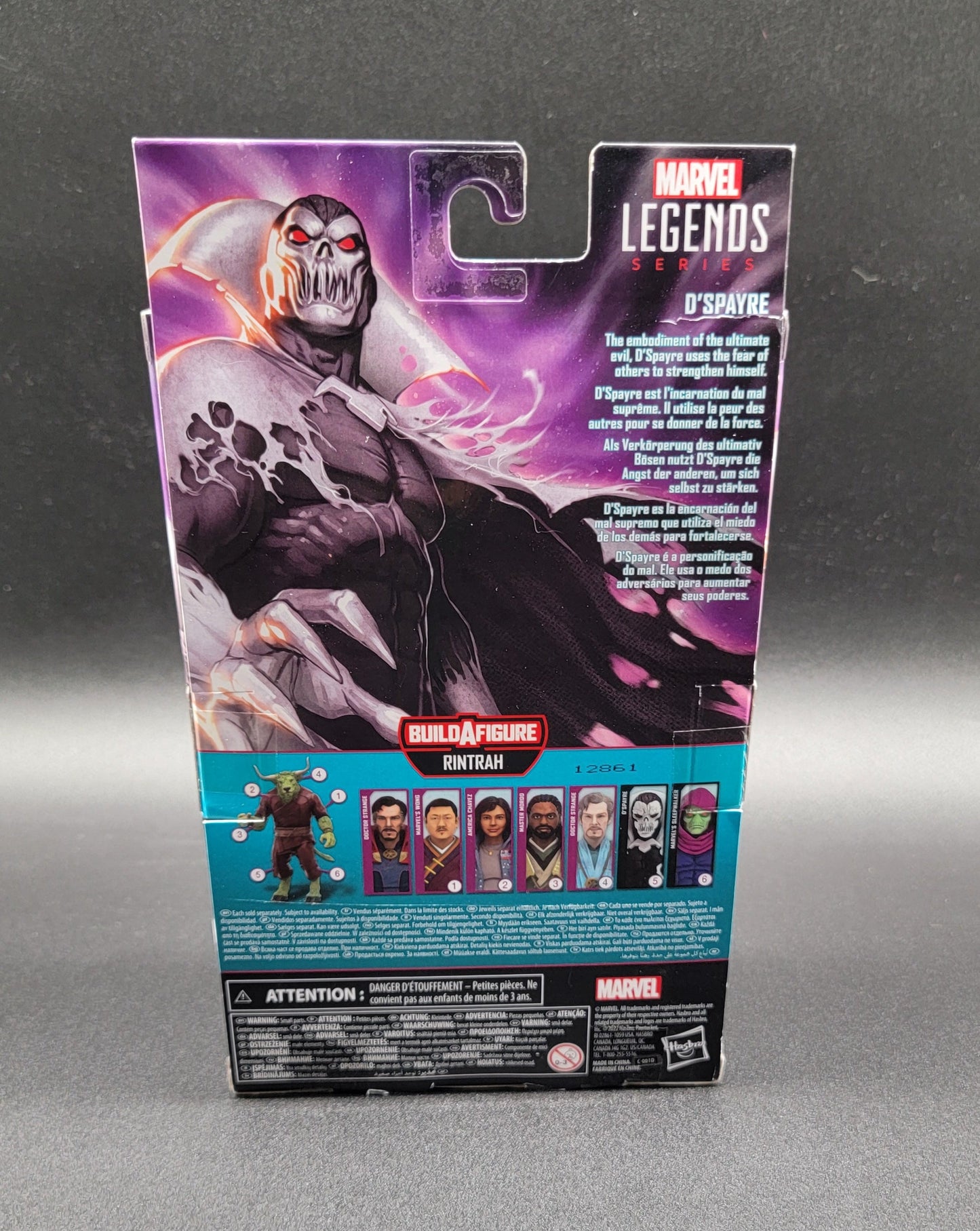 D'Spayre BAF Rintrah Marvel Legends Action Figure Hasbro 2022