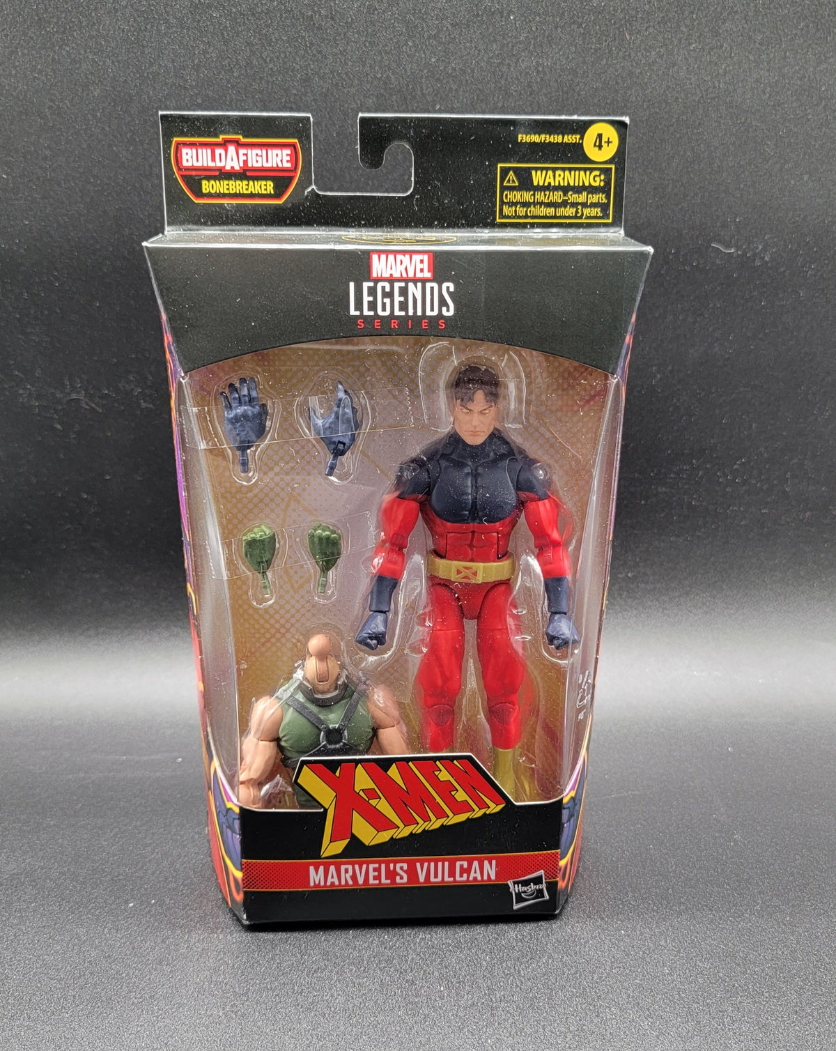 Vulcan X-Men Marvel Legends BAF Bonebreaker Action Figure Hasbro 2022