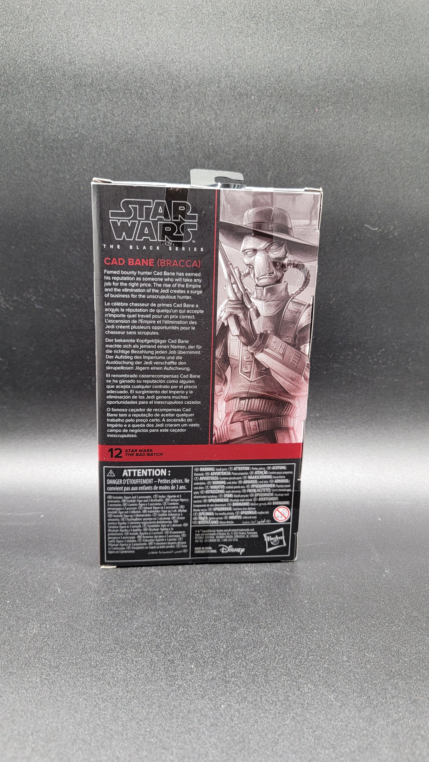 Cad Bane (Bracca) Star Wars Black Series The Bad Batch