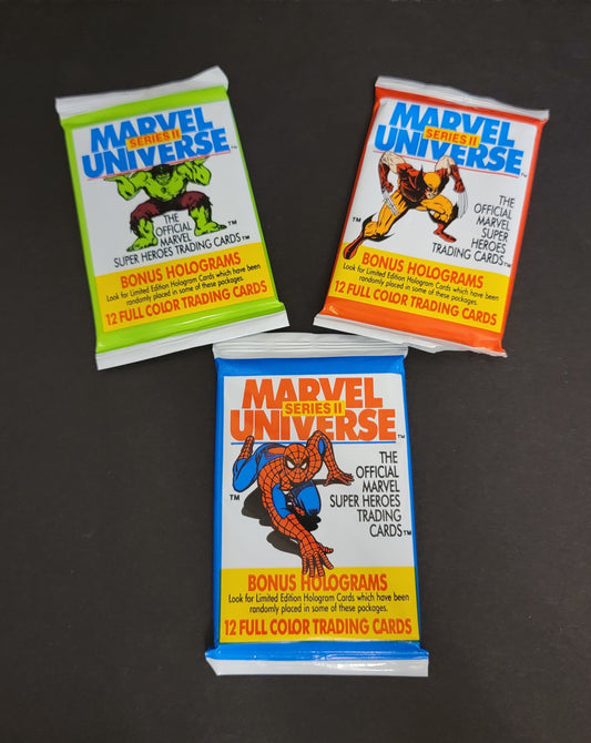 1991 Impel Marvel Universe series 2 sealed packs