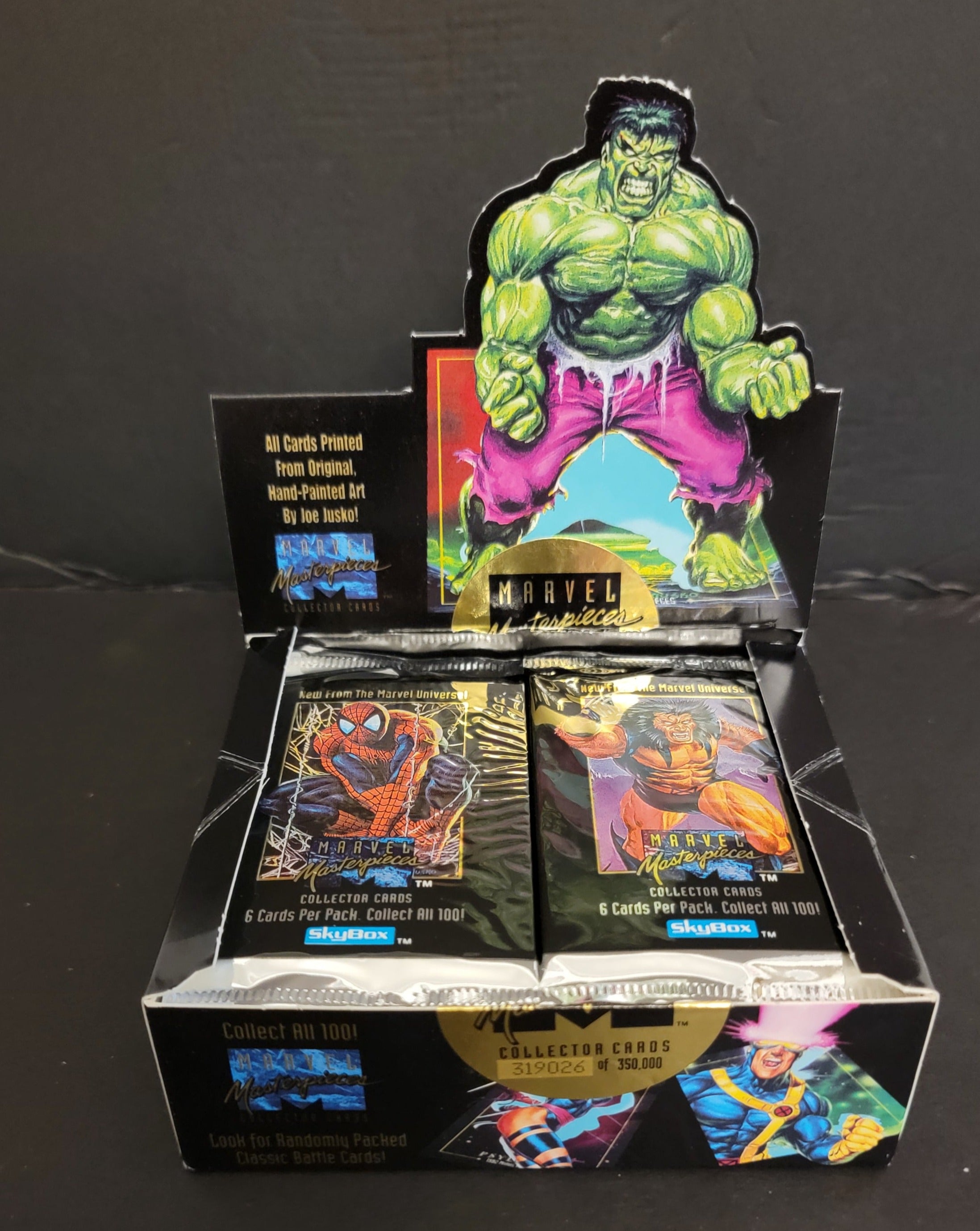 1992 Marvel Masterpieces sealed packs – Uncanny Toys & More