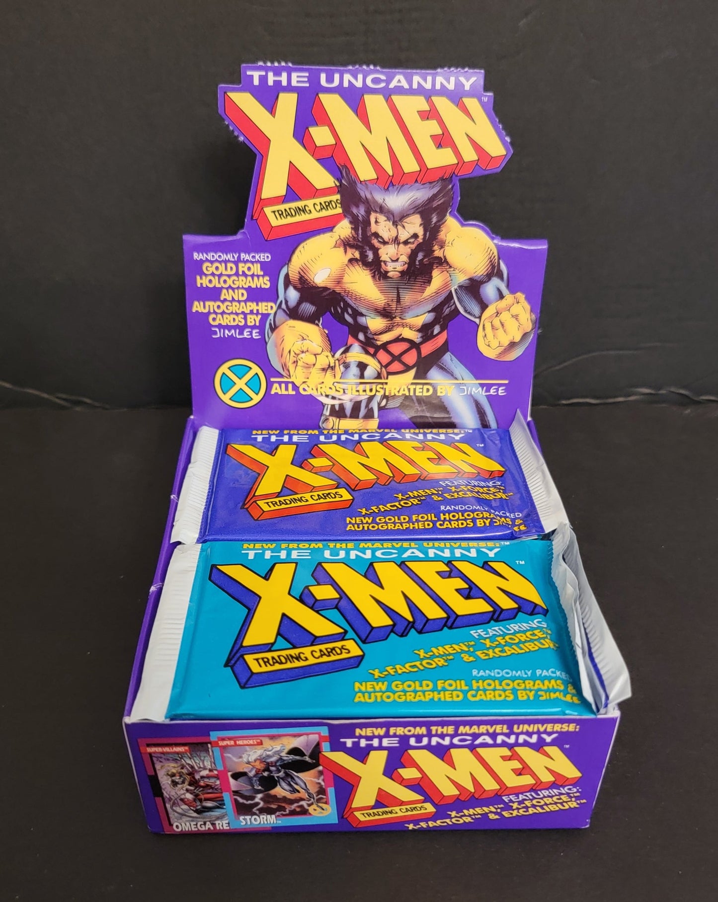 1992 Impel The Uncanny X-Men series 1 sealed packs