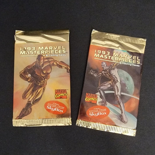 1993 Marvel Masterpieces sealed packs