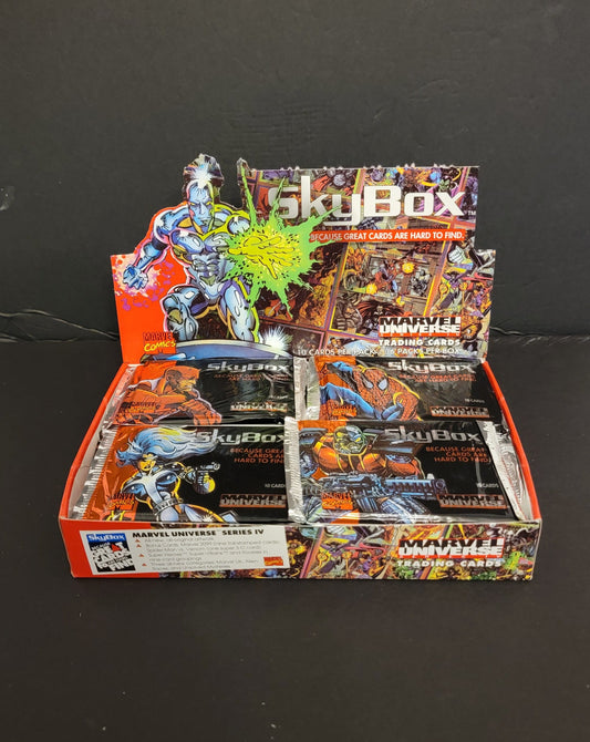 1993 SkyBox Marvel Universe series 4 sealed packs