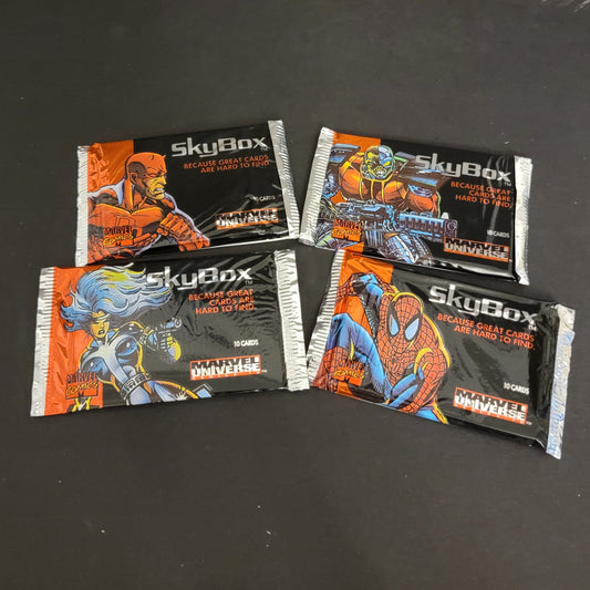 1993 SkyBox Marvel Universe series 4 sealed packs