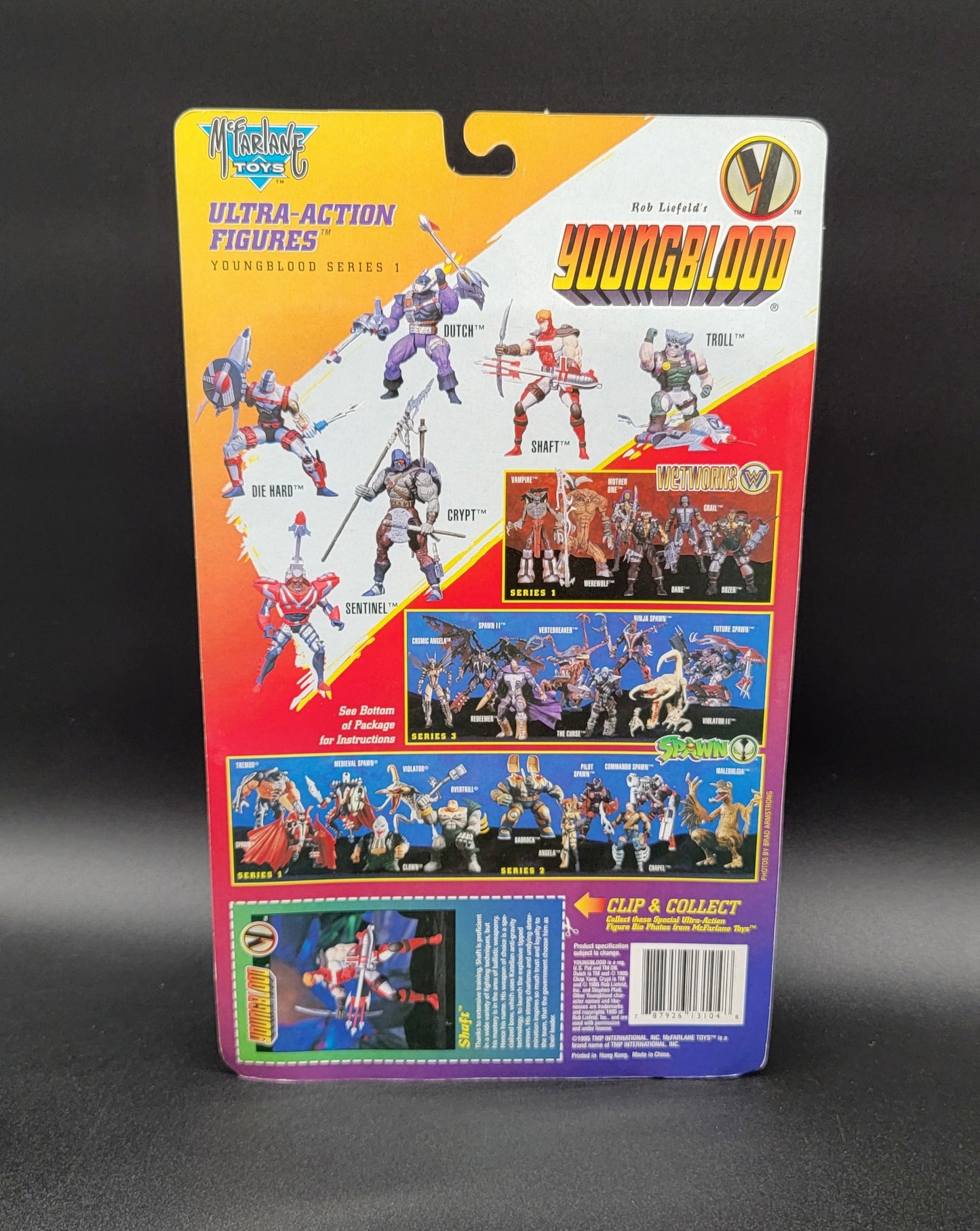 YoungBlood McFarlane Series 1-5 Figure Set 1995