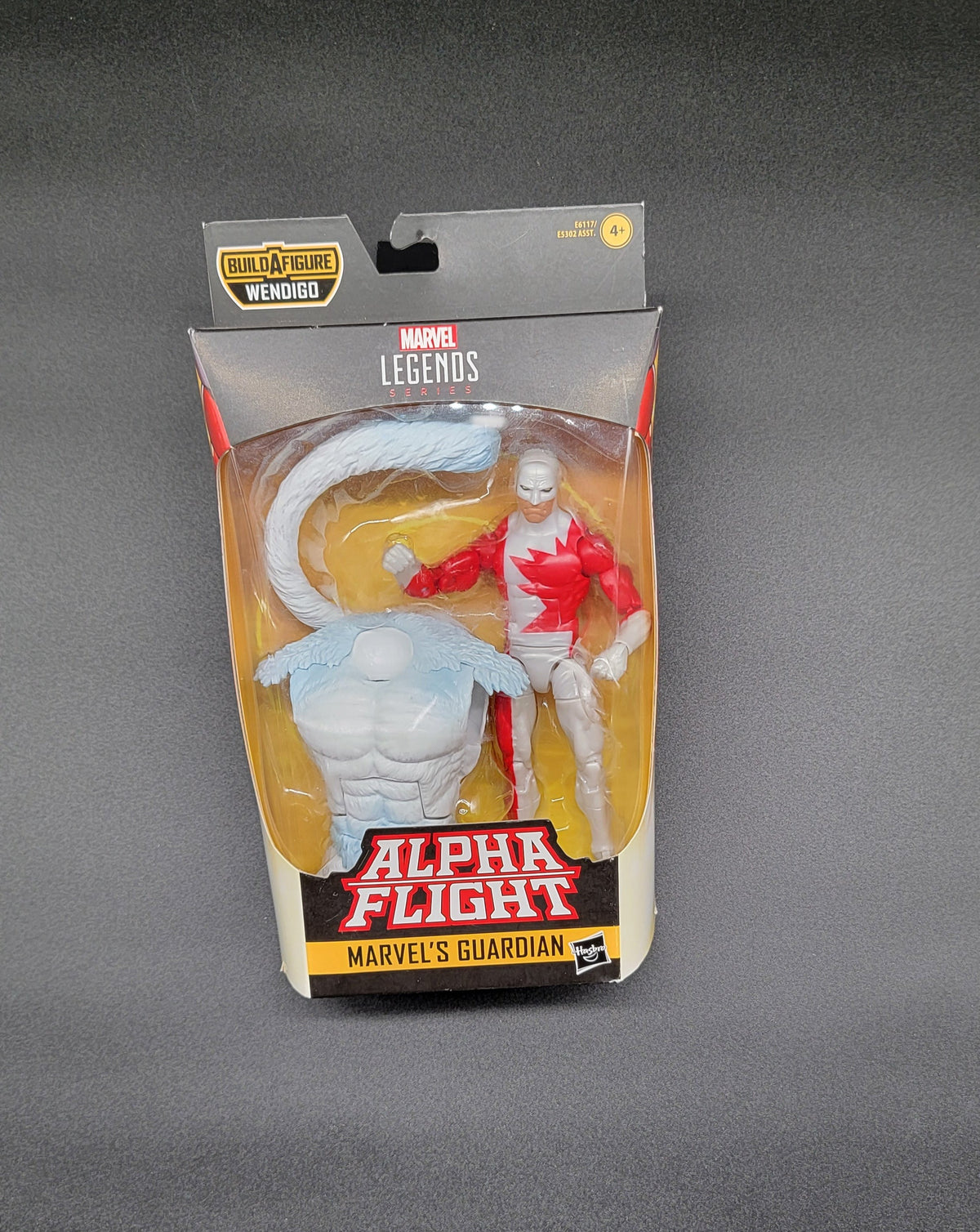 Guardian Alpha Flight BAF Wendigo Marvel Legends Action Figure Hasbro 2019