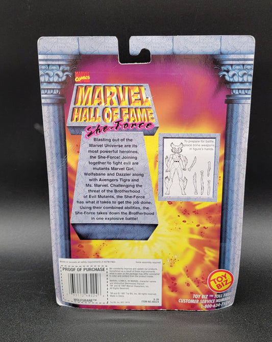 Wolfsbane Toybiz Marvel Hall of Fame She-Force Figure