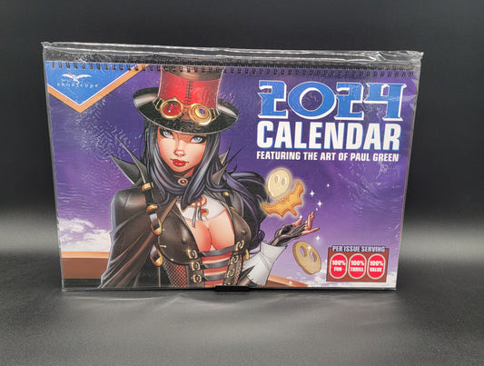 Zenescope 2024 Calendar Featuring Art by Paul Green