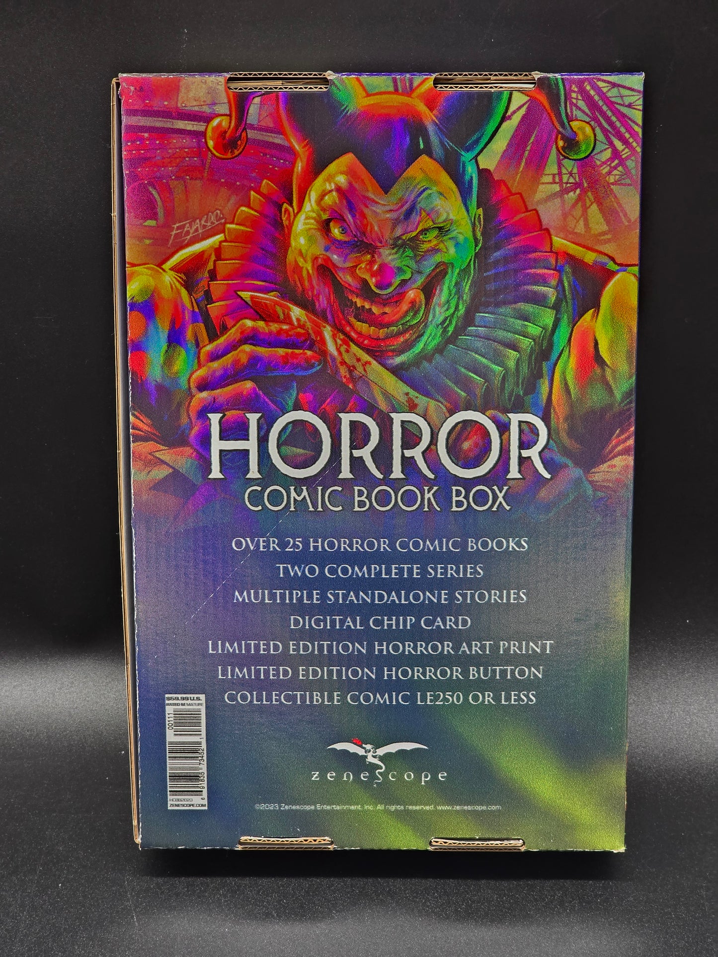 Zenescope 2023 Horror Comic Book Box
