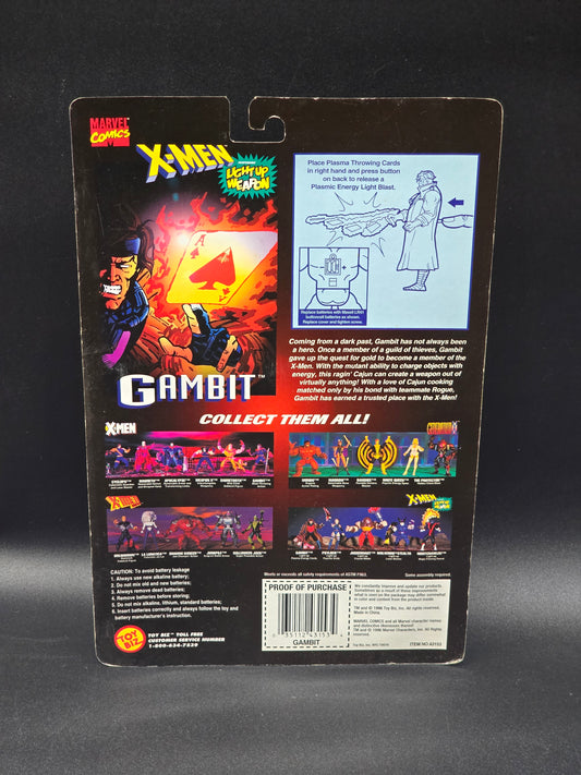 Gambit X-Men Lightups Classics (Standard color variant) 1996 Toybiz