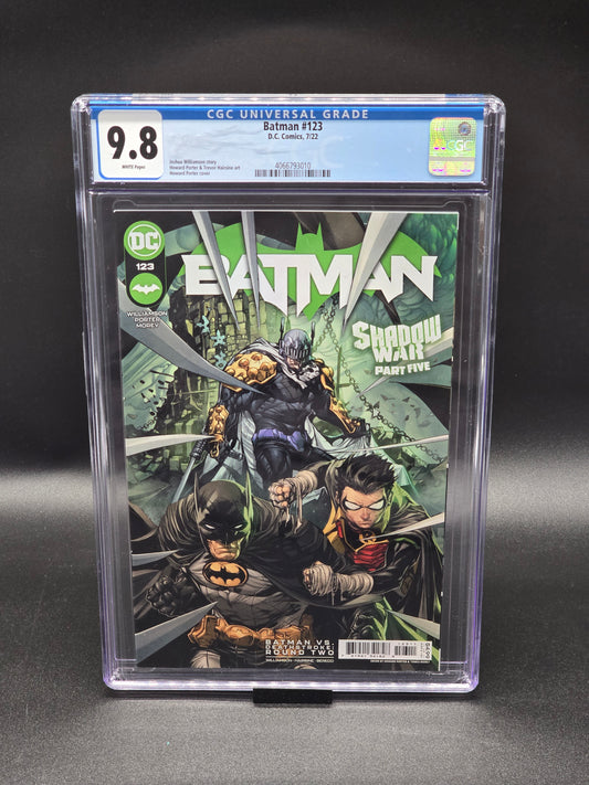 Batman #123 2022 CGC 9.8