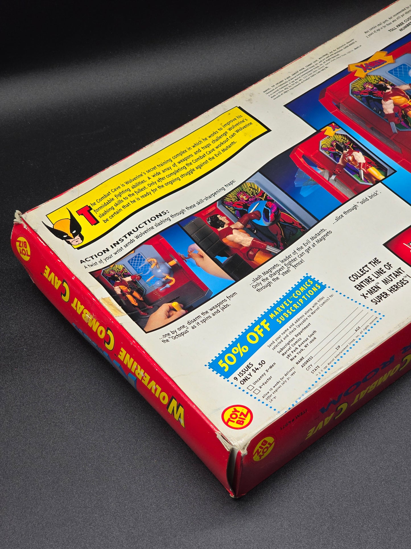 Wolverine Combat Cave Uncanny X-Men Danger Room Playset