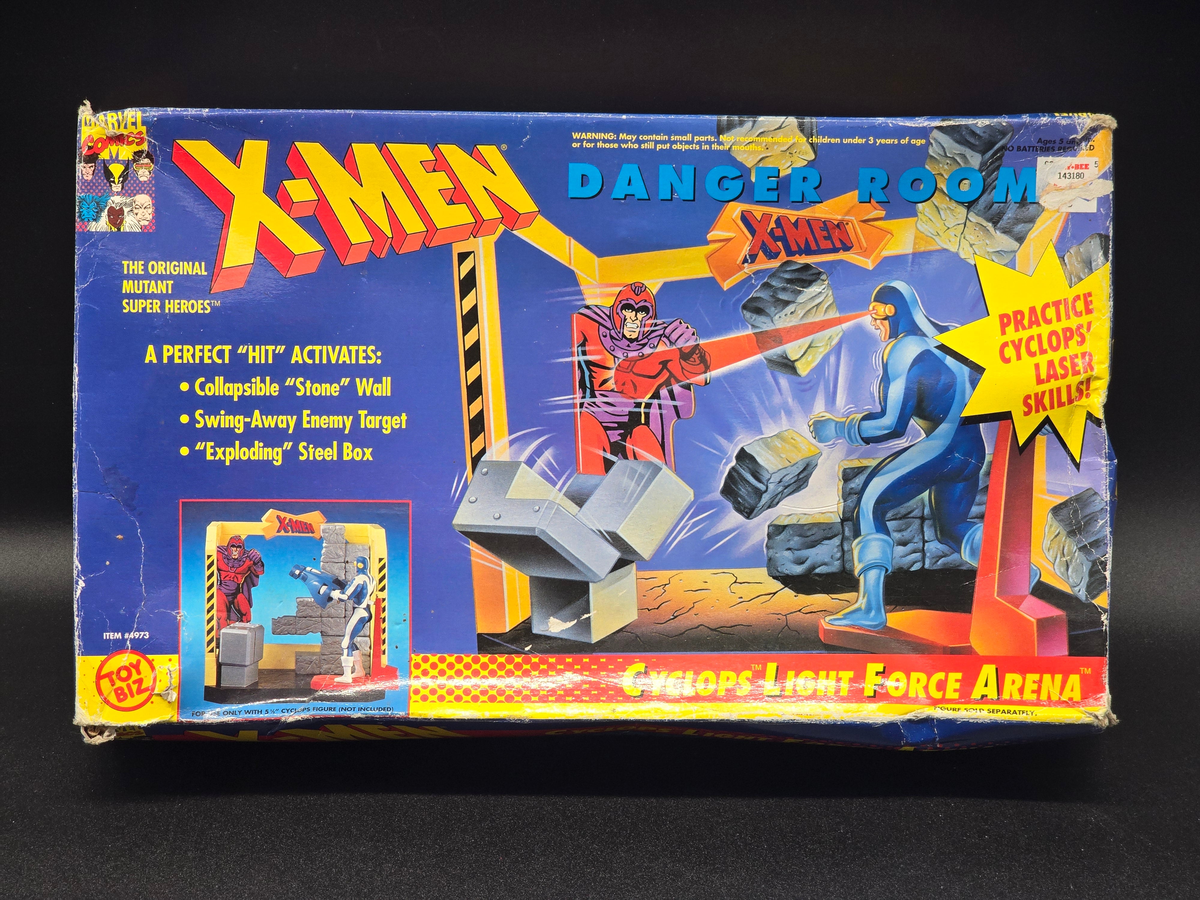 Cyclops Light Force Arena X-Men Danger Room Playset 1994 Toybiz