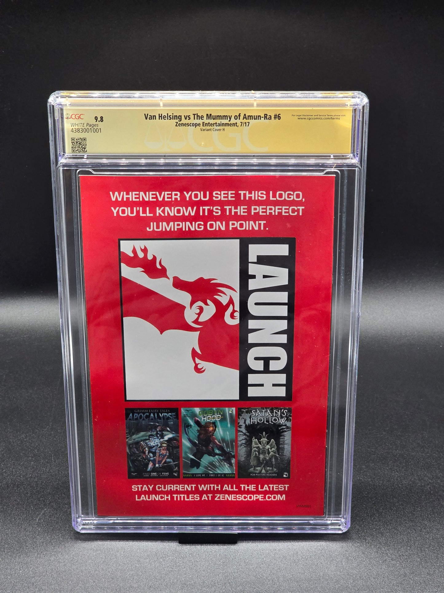 Grimm Universe Presents Quarterly 12/23 (Diamond Retailer 3 cover set) CGC SS 9.8 signed by Elias Chatzoudis