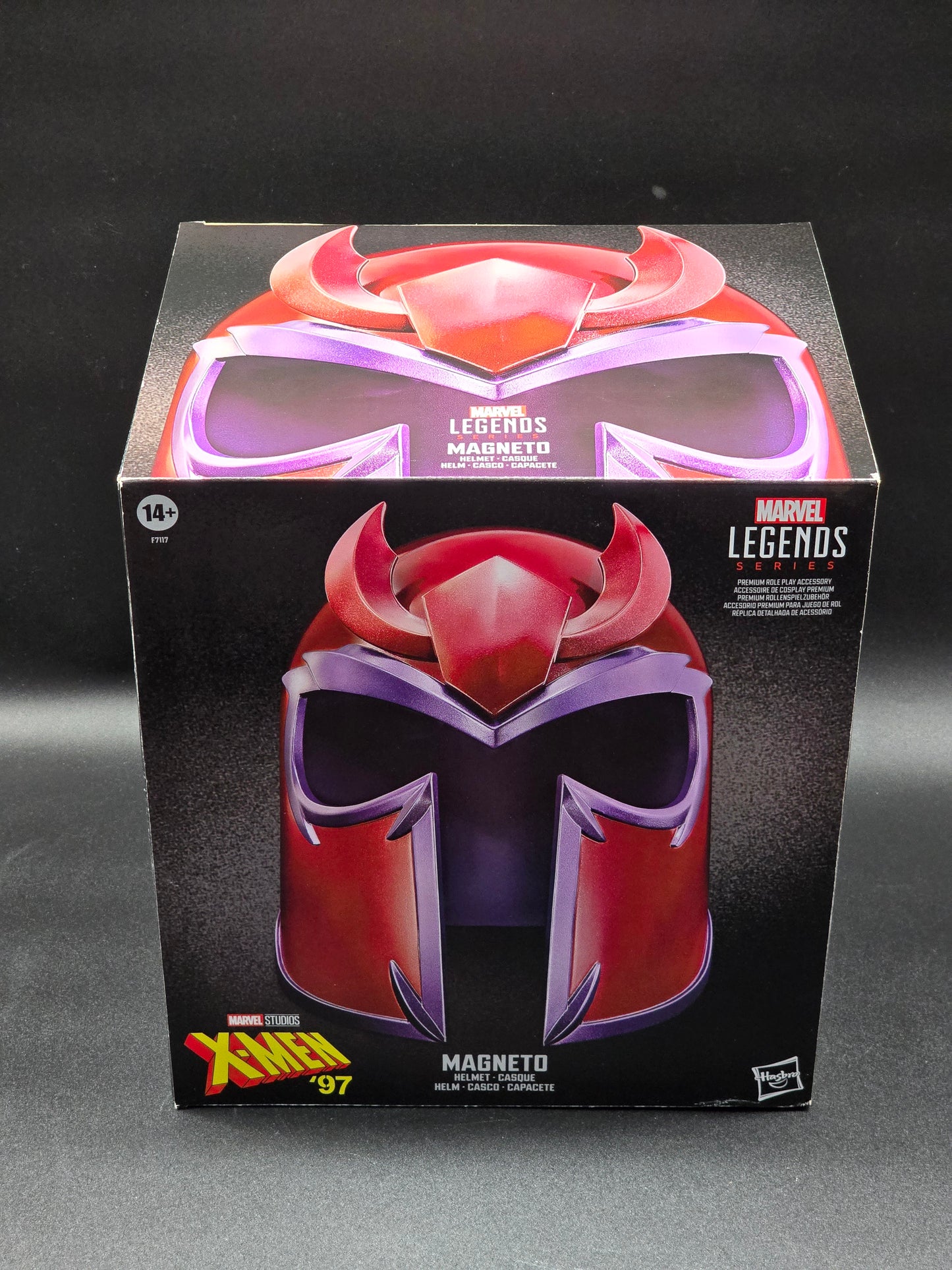 Magneto X-Men '97 Marvel Legends Premium Roleplay Helmet Costume/Cosplay Accessory