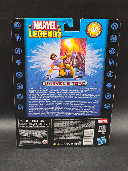 Toad Marvel Legends 20th Anniversary Series 1 Retro