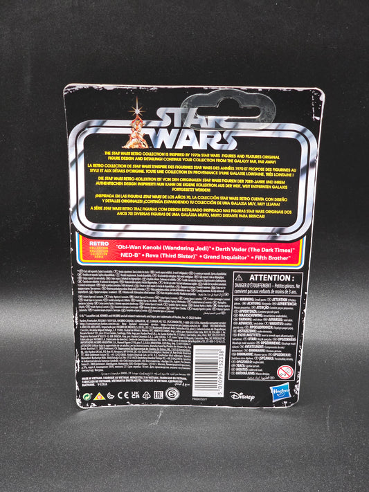Obi-Wan Kenobi (Wandering Jedi) 3.75 Star Wars Obi-Wan Kenobi Kenner Retro Series