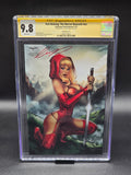 Van Helsing: The Horror Beneath 9/23 (Diamond Retailer 3 cover set) CGC SS 9.8 - 9.6 signed by Elias Chatzoudis