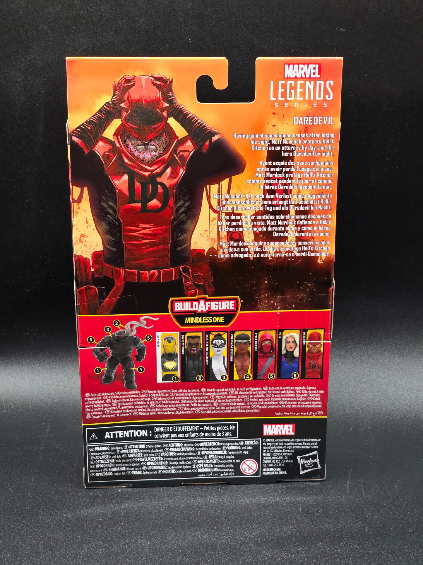 Daredevil Marvel Legends Knights BAF Mindless One