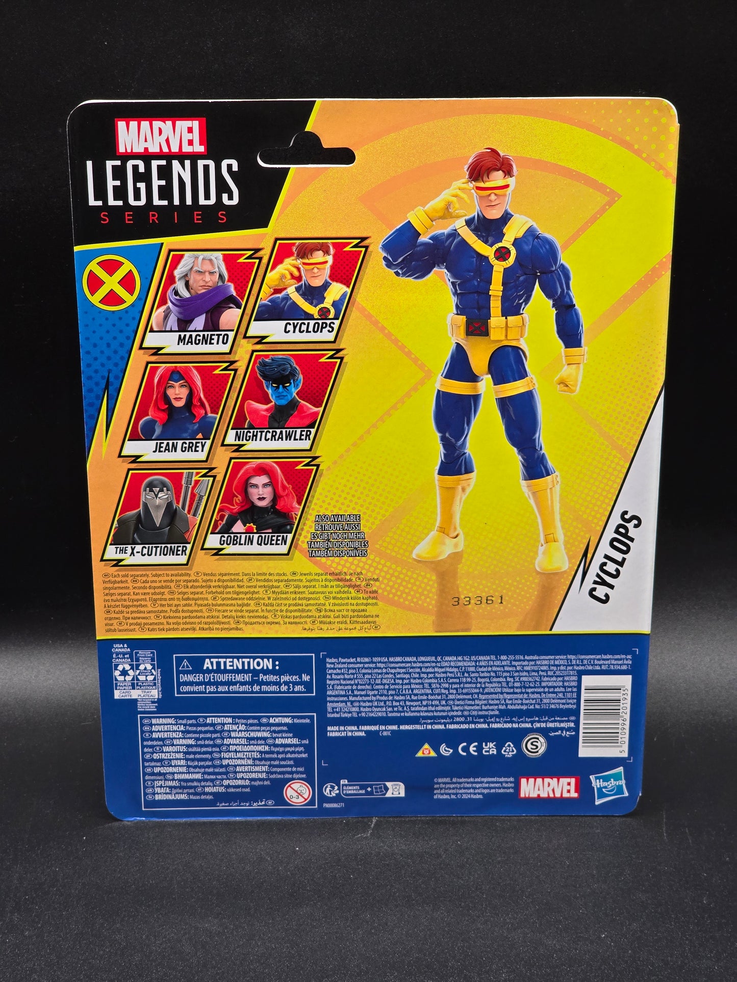 Cyclops X-Men '97 Marvel Legends wave 2