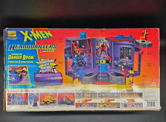 X-Men Headquarters Playset 1995 Toybiz (Open)