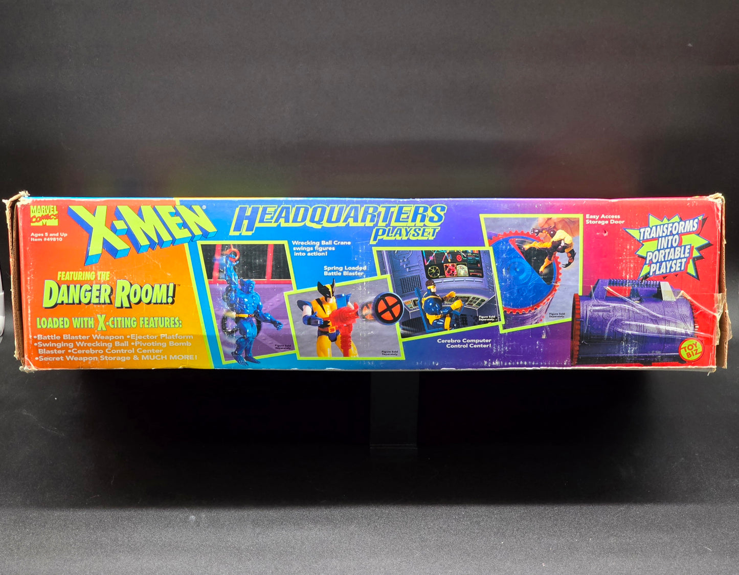 X-Men Headquarters Playset 1995 Toybiz (Open)