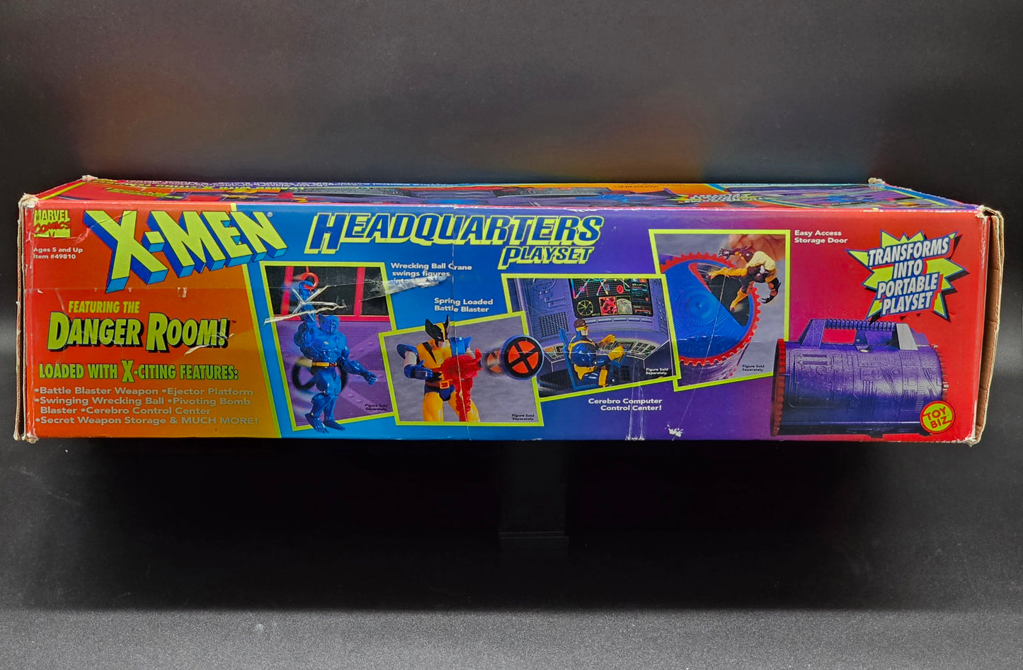 X-Men Headquarters Playset 1995 Toybiz (Open)