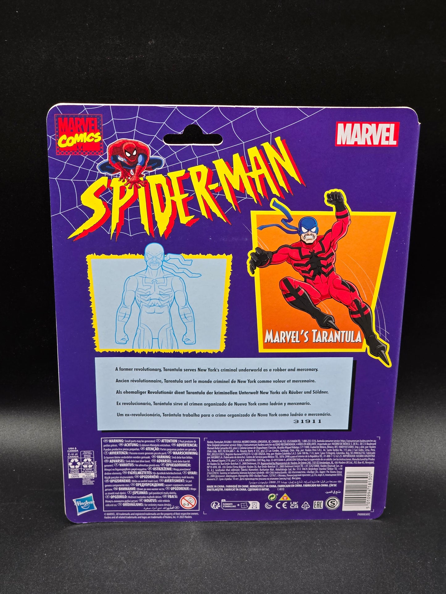 Tarantula Hasbro Marvel Legends Spider-Man Retro Figure