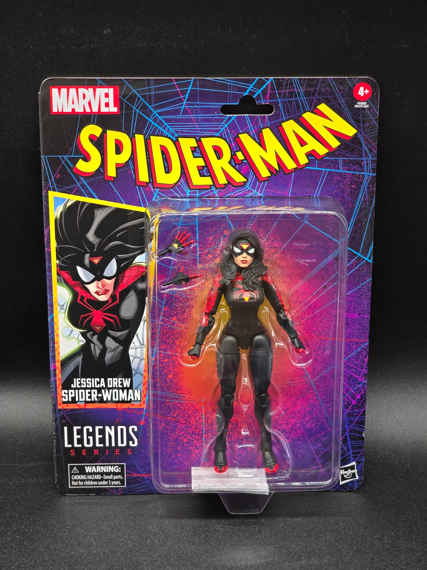 Jessica Drew Spider-Woman Spider-Man retro wave 1
