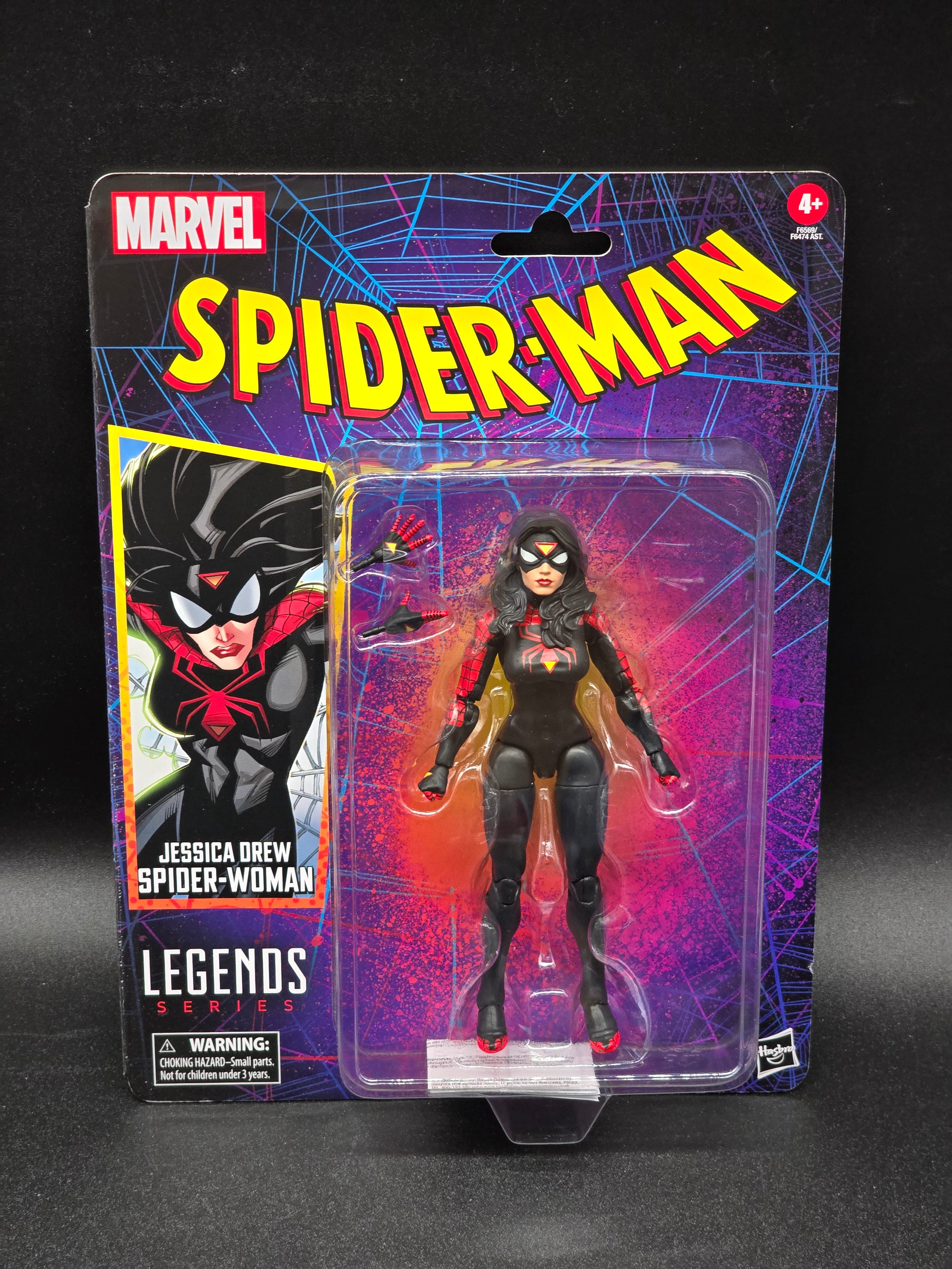 Jessica Drew Spider-Woman Spider-Man retro wave 1