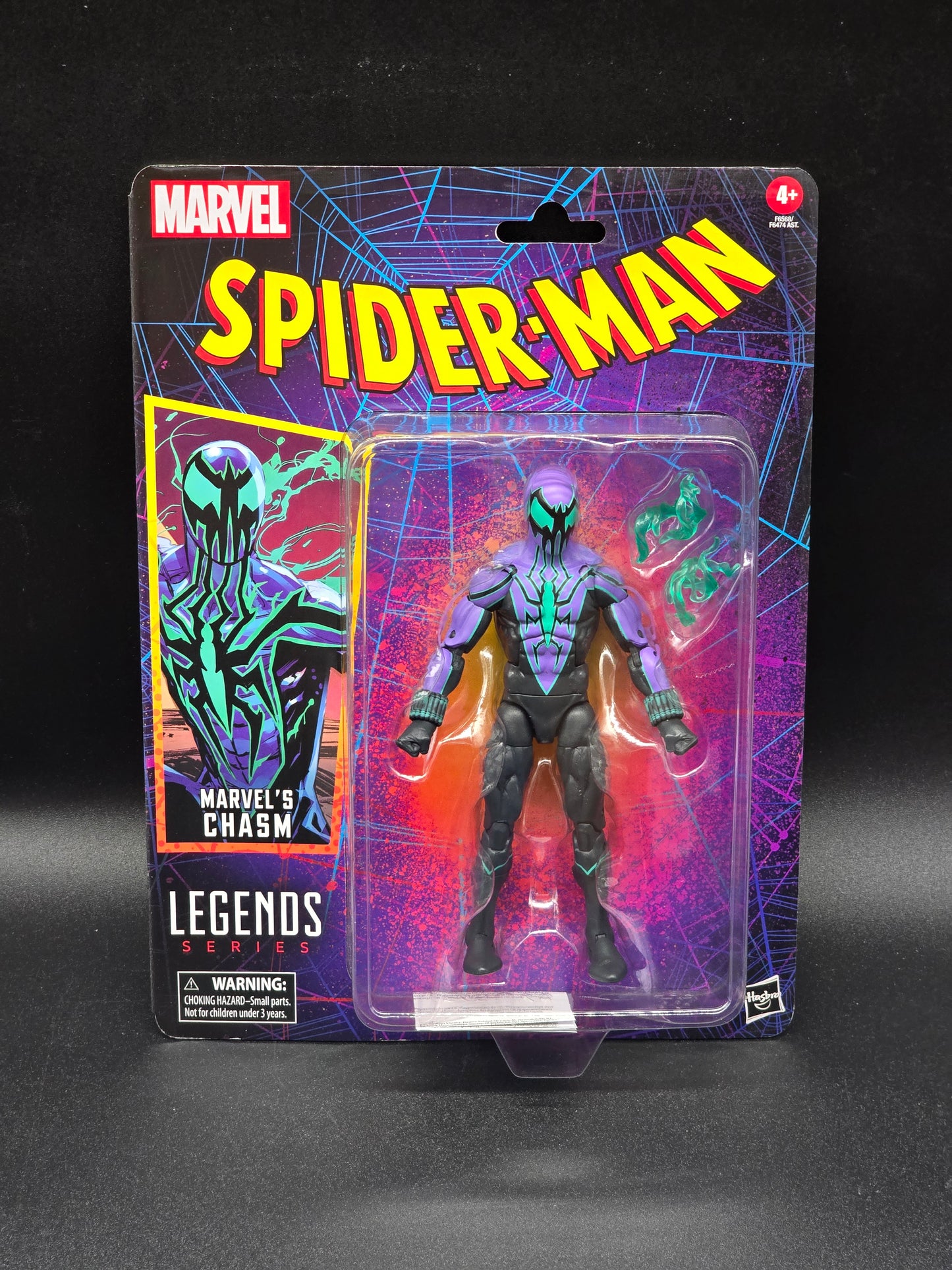 Chasm Hasbro Marvel Legends Spider-Man Retro Figure