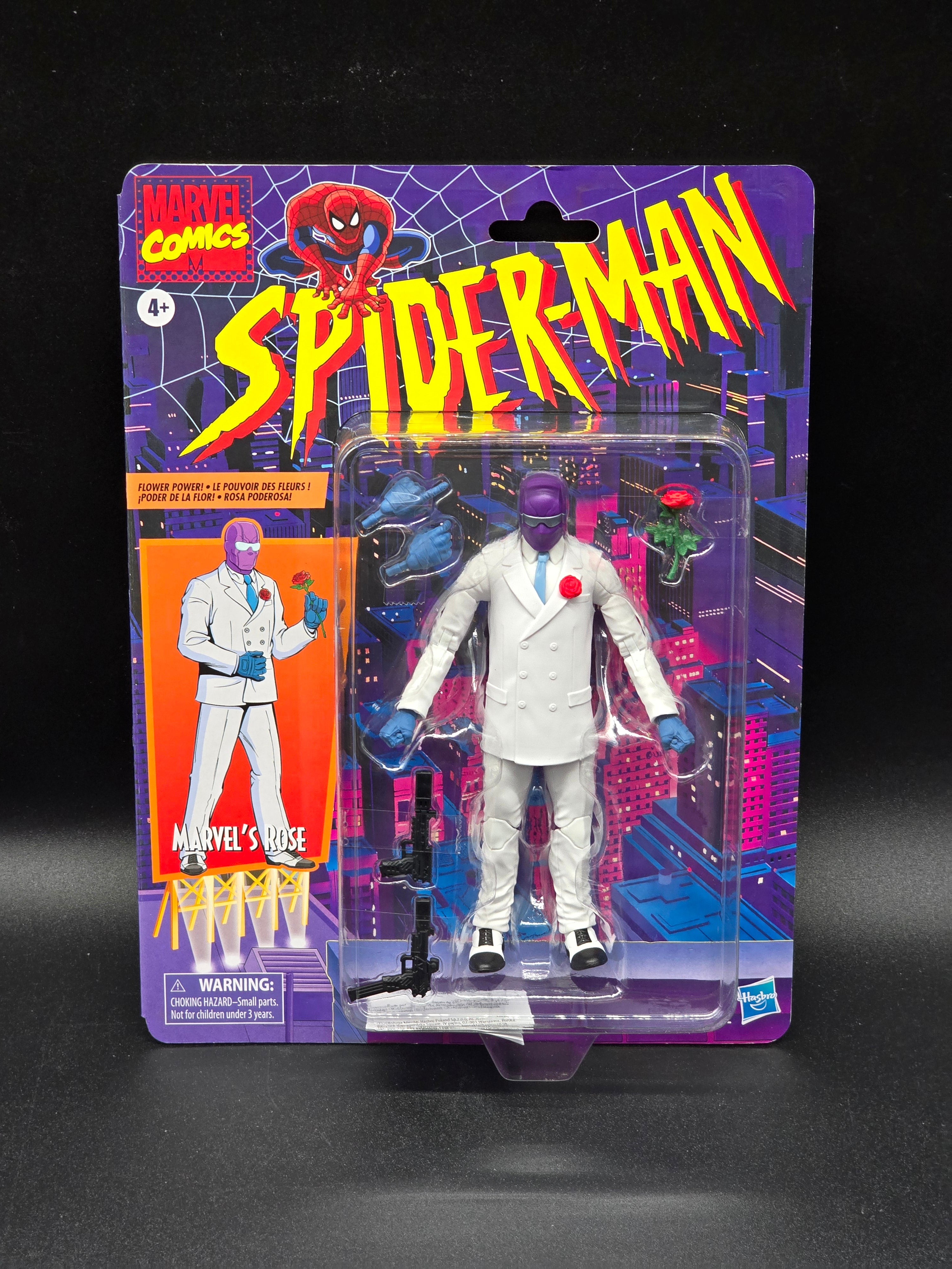 Rose Spider-Man retro wave 1