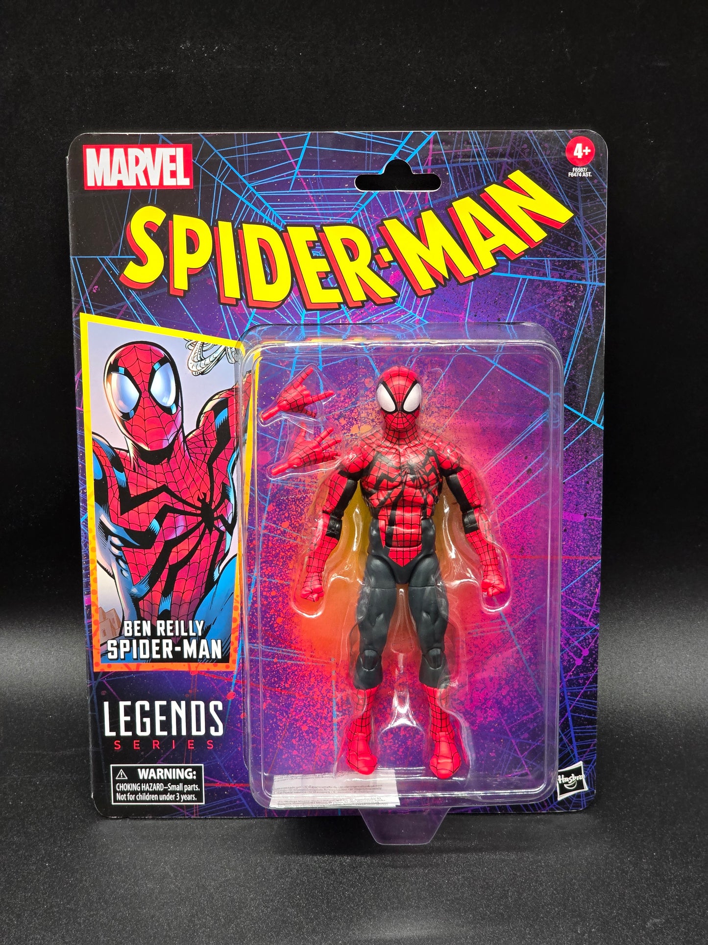 Ben Reilly Spider-Man Hasbro Marvel Legends Retro Figure