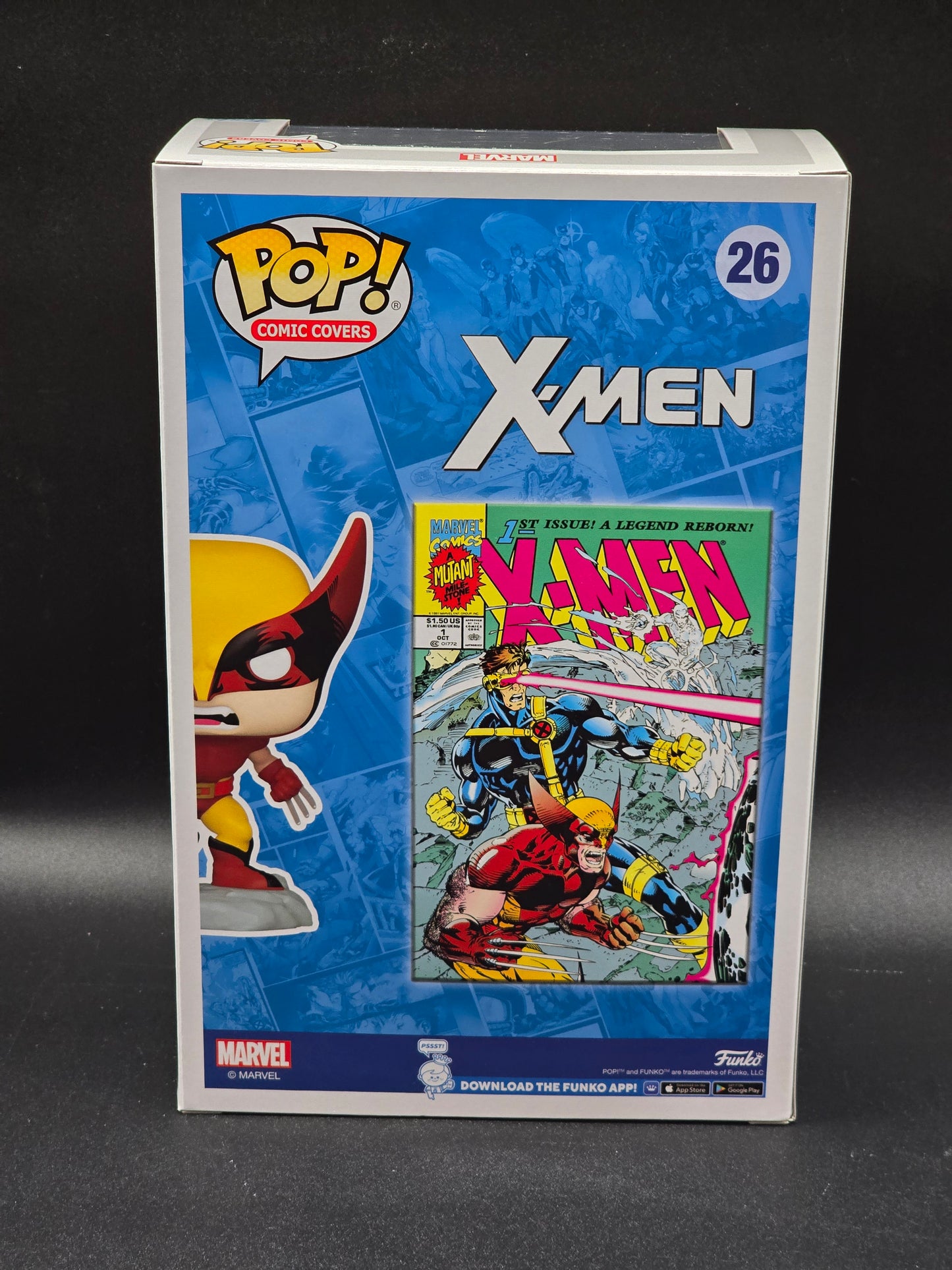 X-Men #1 (1991) Wolverine Pop! Comic Cover Figure #26